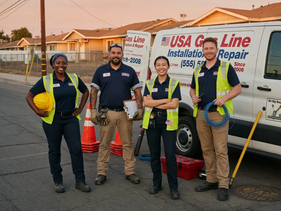 Gas Line Installation company in Hebron, IN